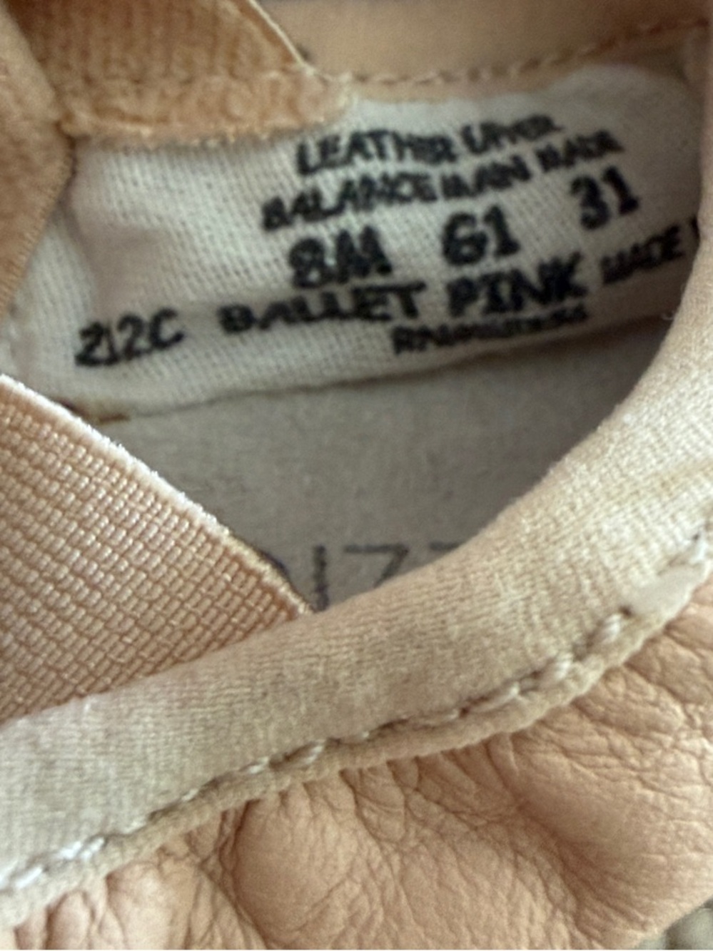 Capezio Kids Ballet Shoes in Light Beige - Picture 3 of 4
